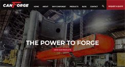 Desktop Screenshot of canforge.com