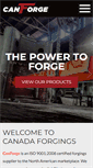Mobile Screenshot of canforge.com